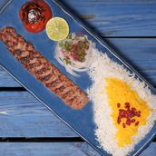 B Meat Kebab With Rice
