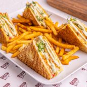 Paneer Classic Club Sandwich