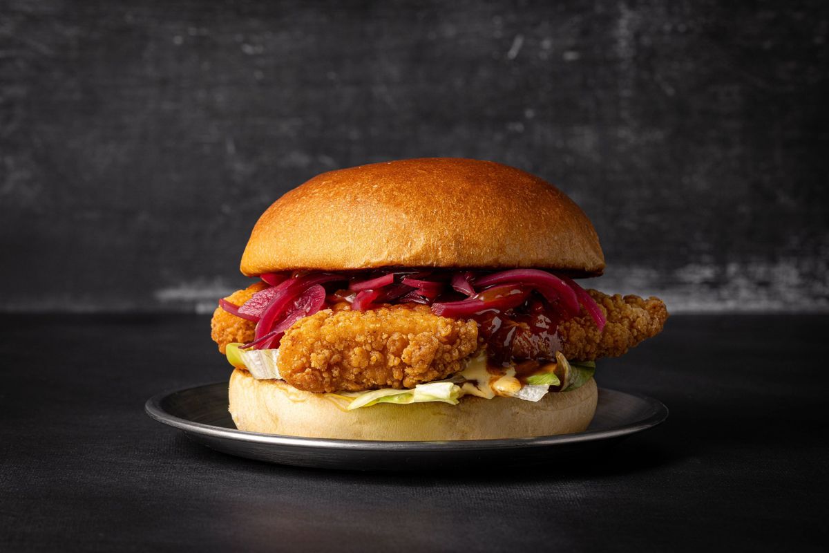 Seoulful BBQ Chicken Burger