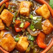 Paneer Chilli (Gravy)