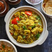 Paneer Tikka Pulao