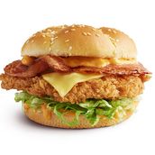 Zinger Cheetos Burger Sandwich 