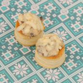 Creamy Mushroom Bouchee