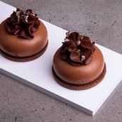 4 Mini Chocolate Cheesecakes