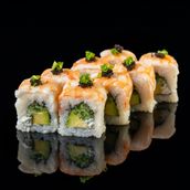 Fusion Tiger Phila Roll (8 Pieces)