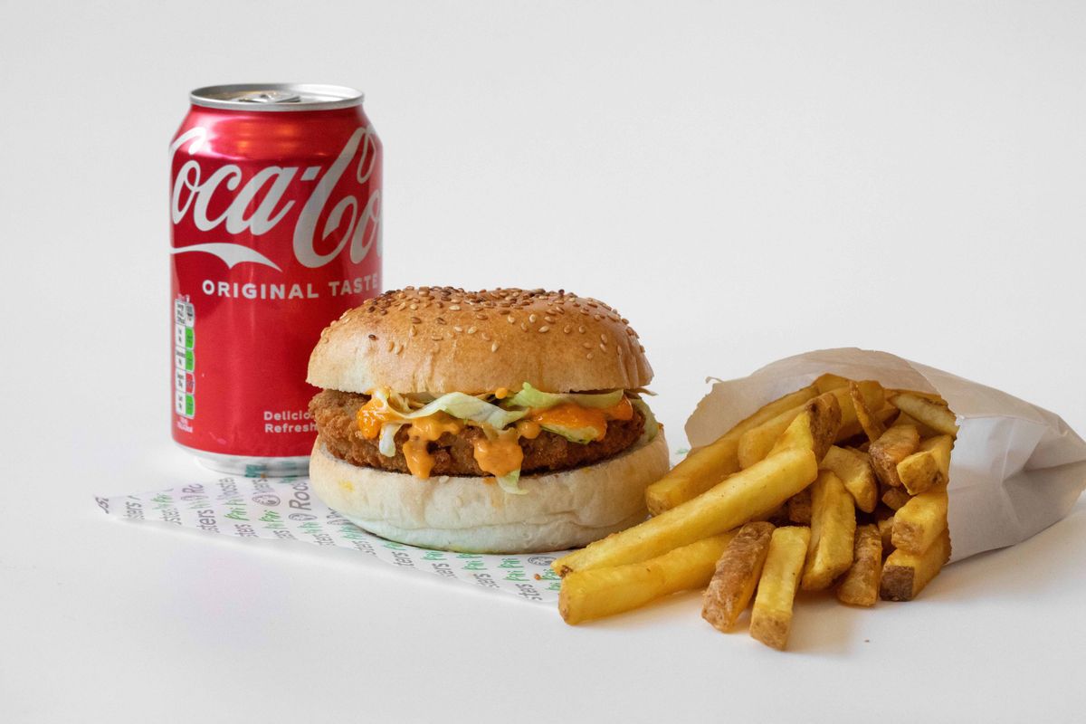 Veggie Burger Meal