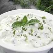 Yogurt with Cucumber
