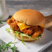 Inferno Spiced Chicken Burger