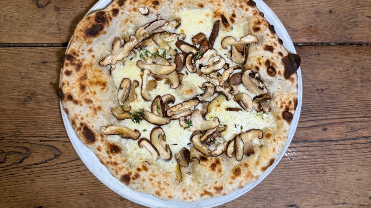 Mushroom Pizza