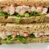 Prawns Club sandwich 