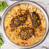 Tanoor meat for 3 persons