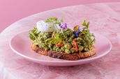 SMASHED AVOCADO ON SOURDOUGH