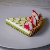 Coconut Matcha Cheesecake
