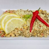 Chicken Sisig And Rice