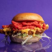 Cheetos Zinker Burger Meal