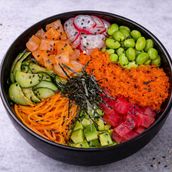 Salmon Tuna Poke