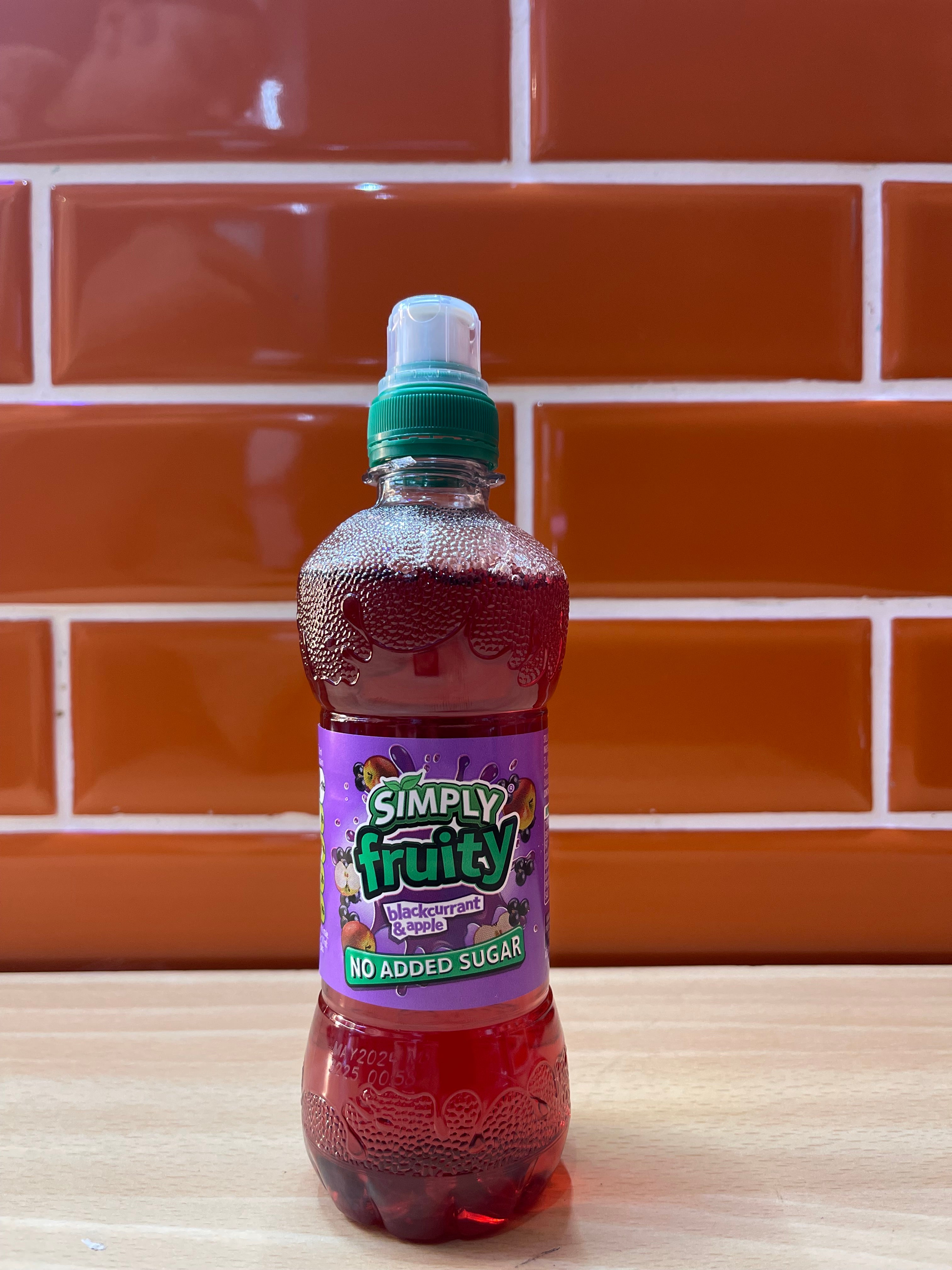 Simply fruity blackcurrant and apple