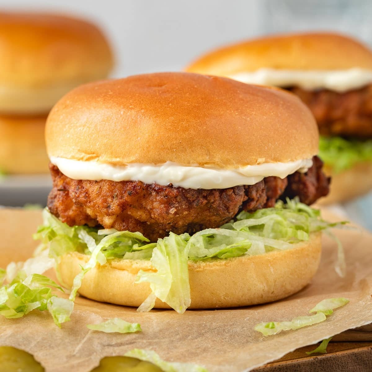 Grilled Chicken Fillet Burger