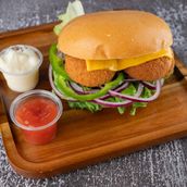 Popeye Cheese Burger