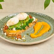 Pumpkin Avocado Toast