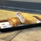 Tuna and Mayonnaise Crepe Wrap