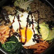 Bibimbap beef