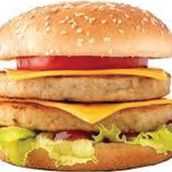 Chicken Double Burger + Coke