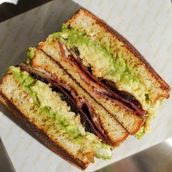 Beef Bancon Avocado Sandwich