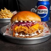 Classic Chicken Burger Meal