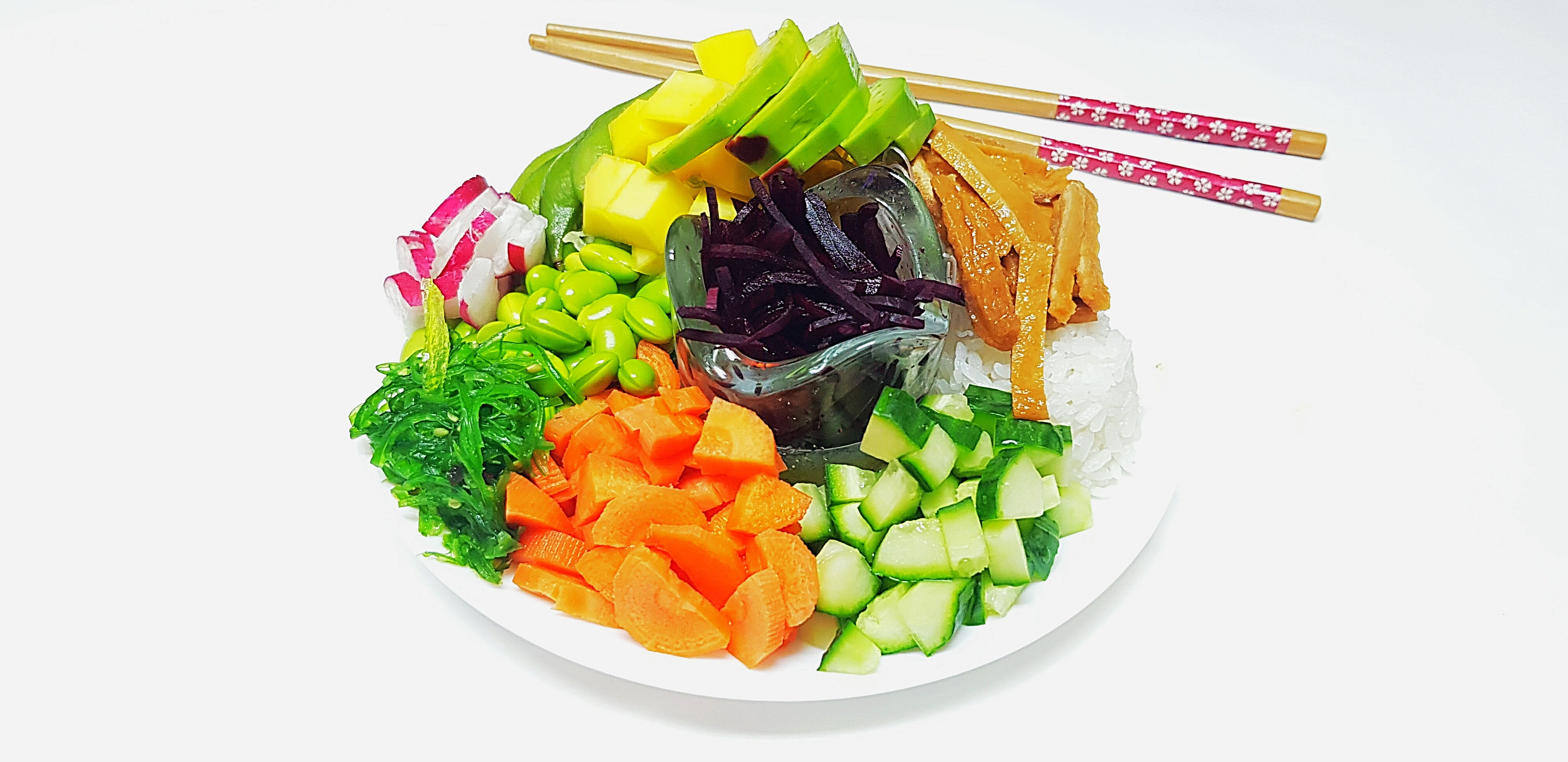 Tofu & Avocado Salad🥗🥑(veg)