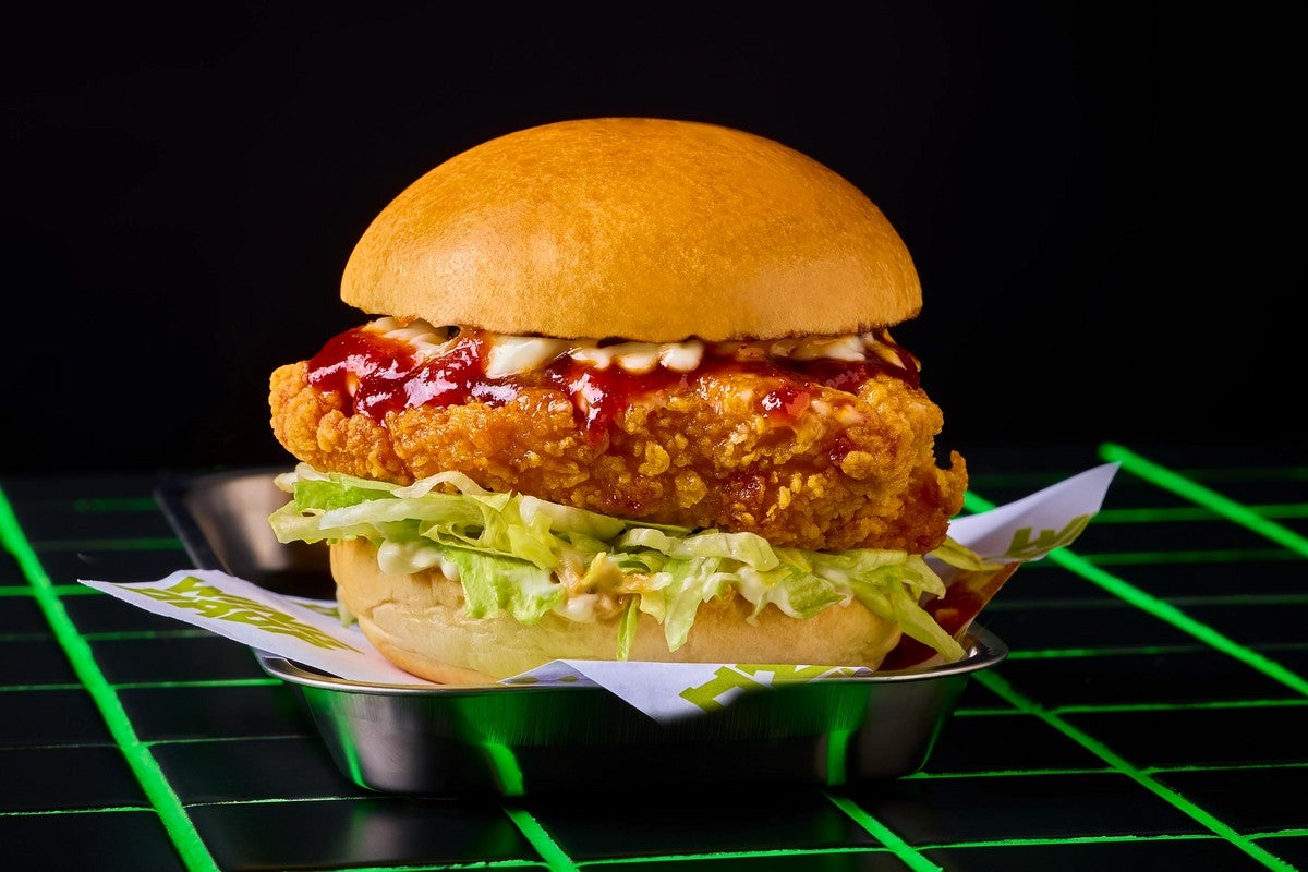 Sticky Korean Burger