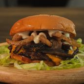 Premium Smoked Beef Burger