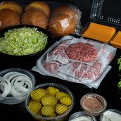 Beef BBQ Box 12 Sandwiches