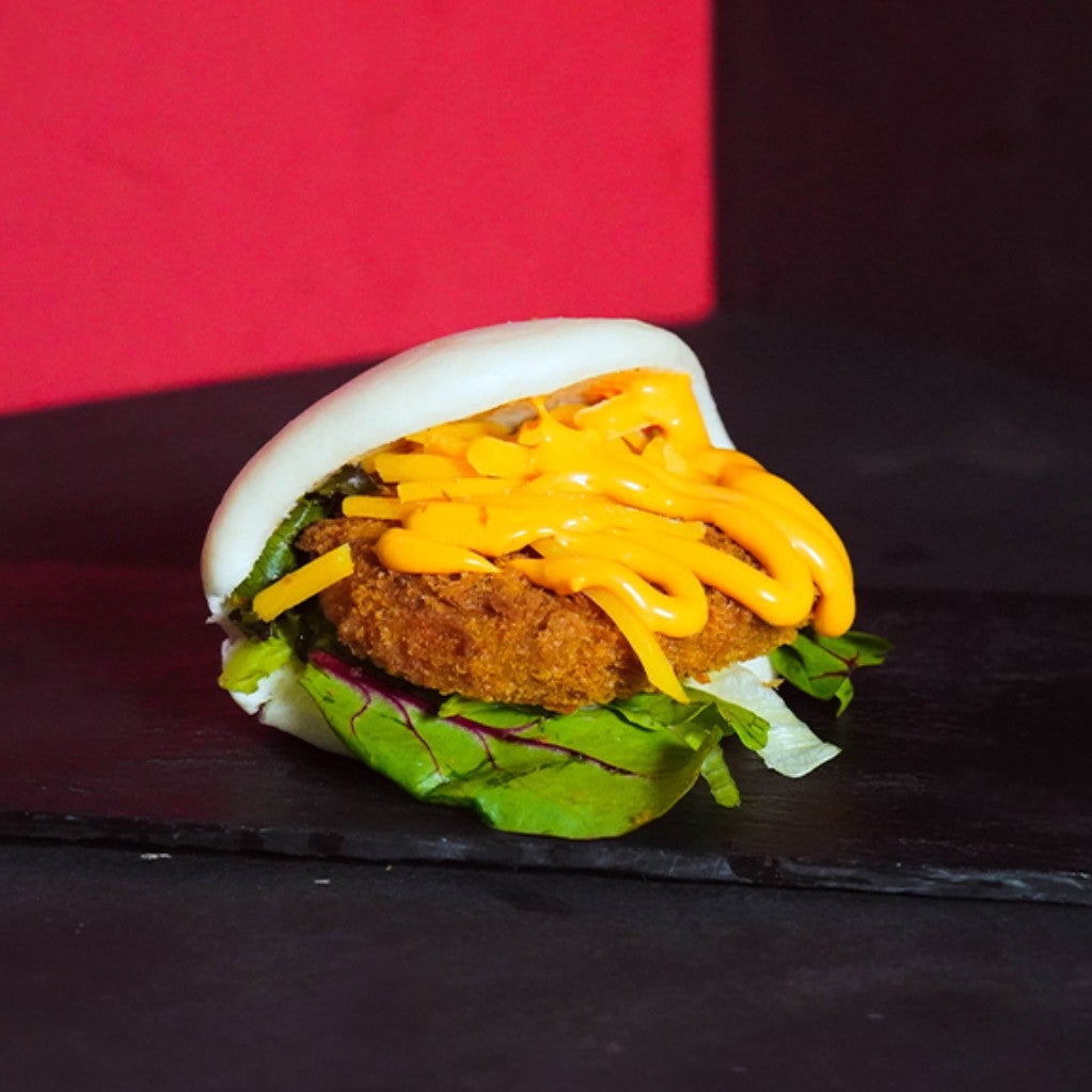 pumpkin katsu bao