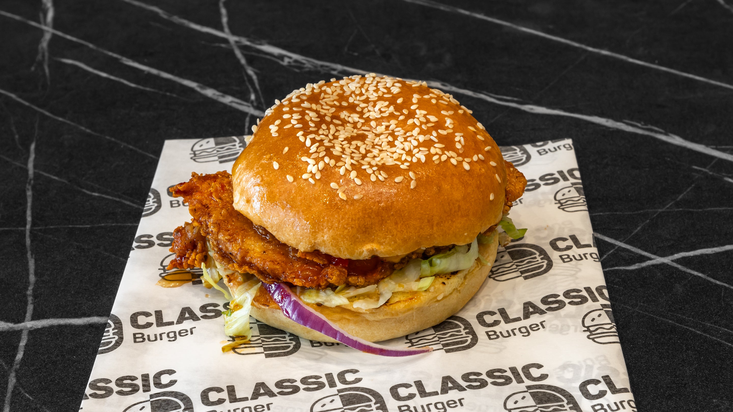 Fried Chick Burger