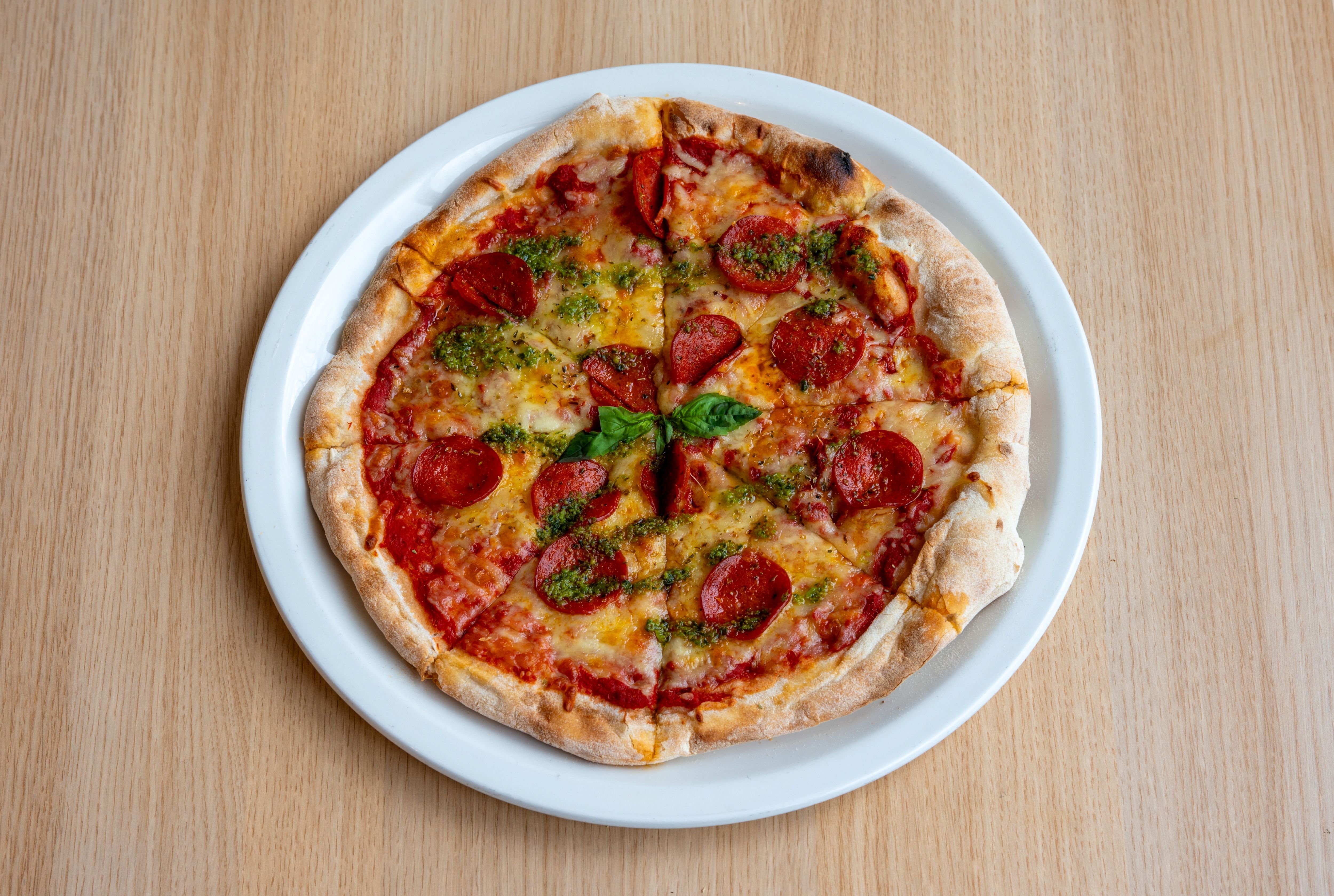 Italian Pepperoni Pizza
