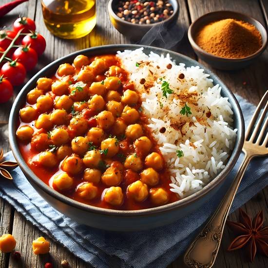 🍲 Chana Masala Bowl