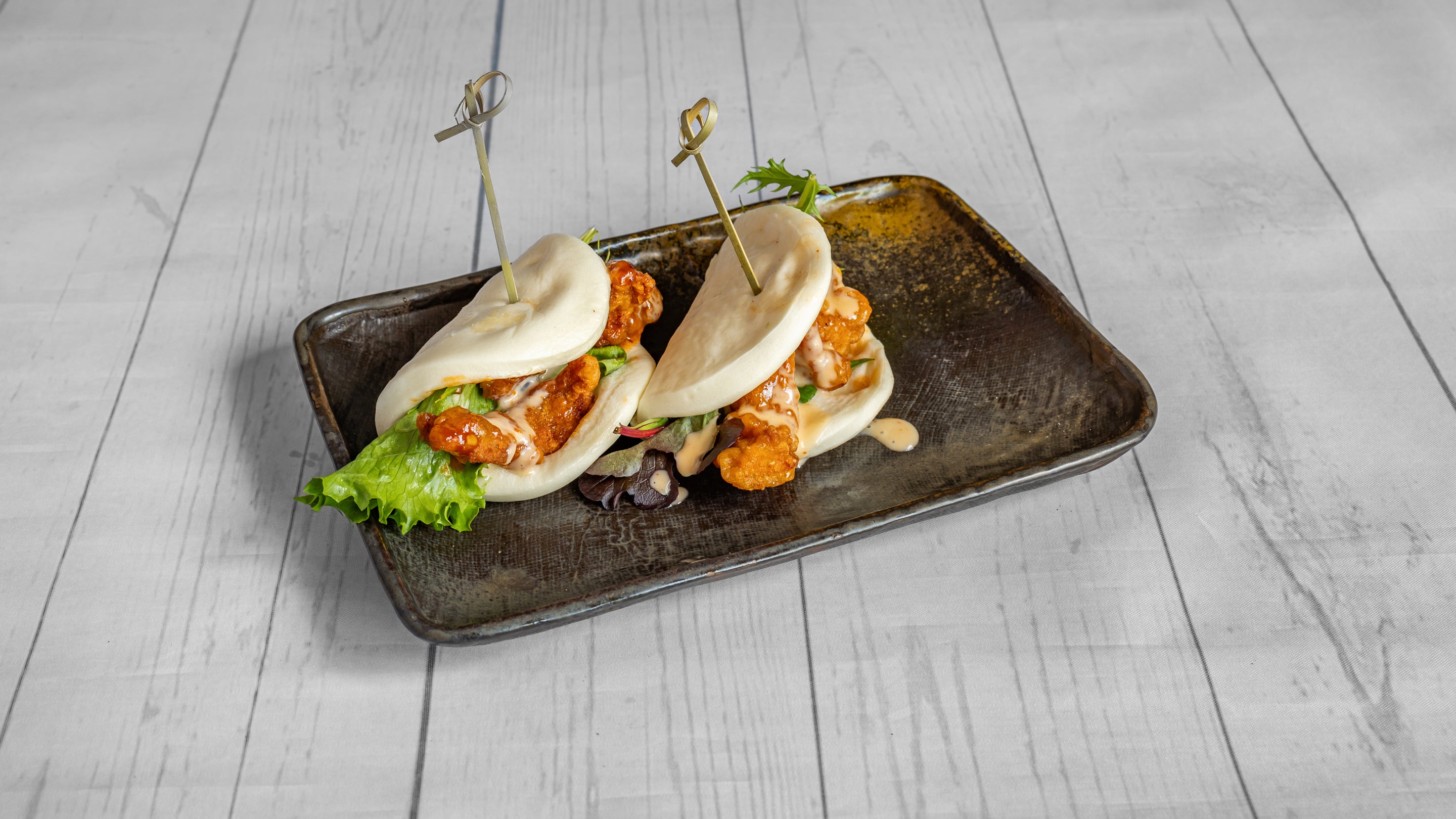 Korean Chicken Bao