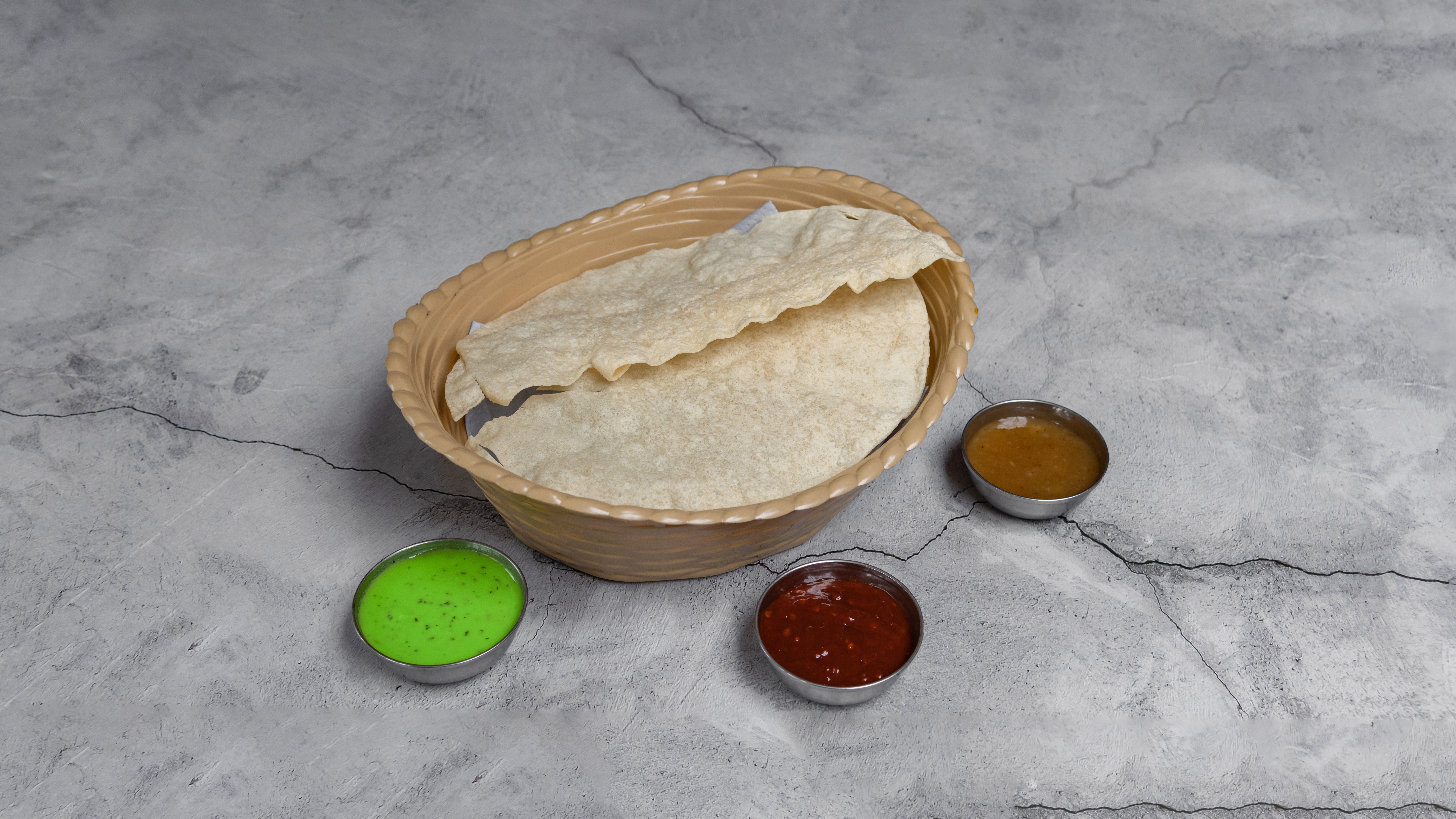 Plain Poppadom