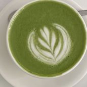 hot oreo matcha