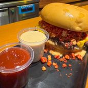 Cheetos Beef Burger