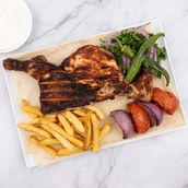 Half Grilled Chicken