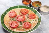 Tomato or Onion Or Aloo Uthappam