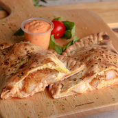 Dynamite Shrimps Calzone