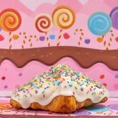 Vanilla Sprinkles Croissant