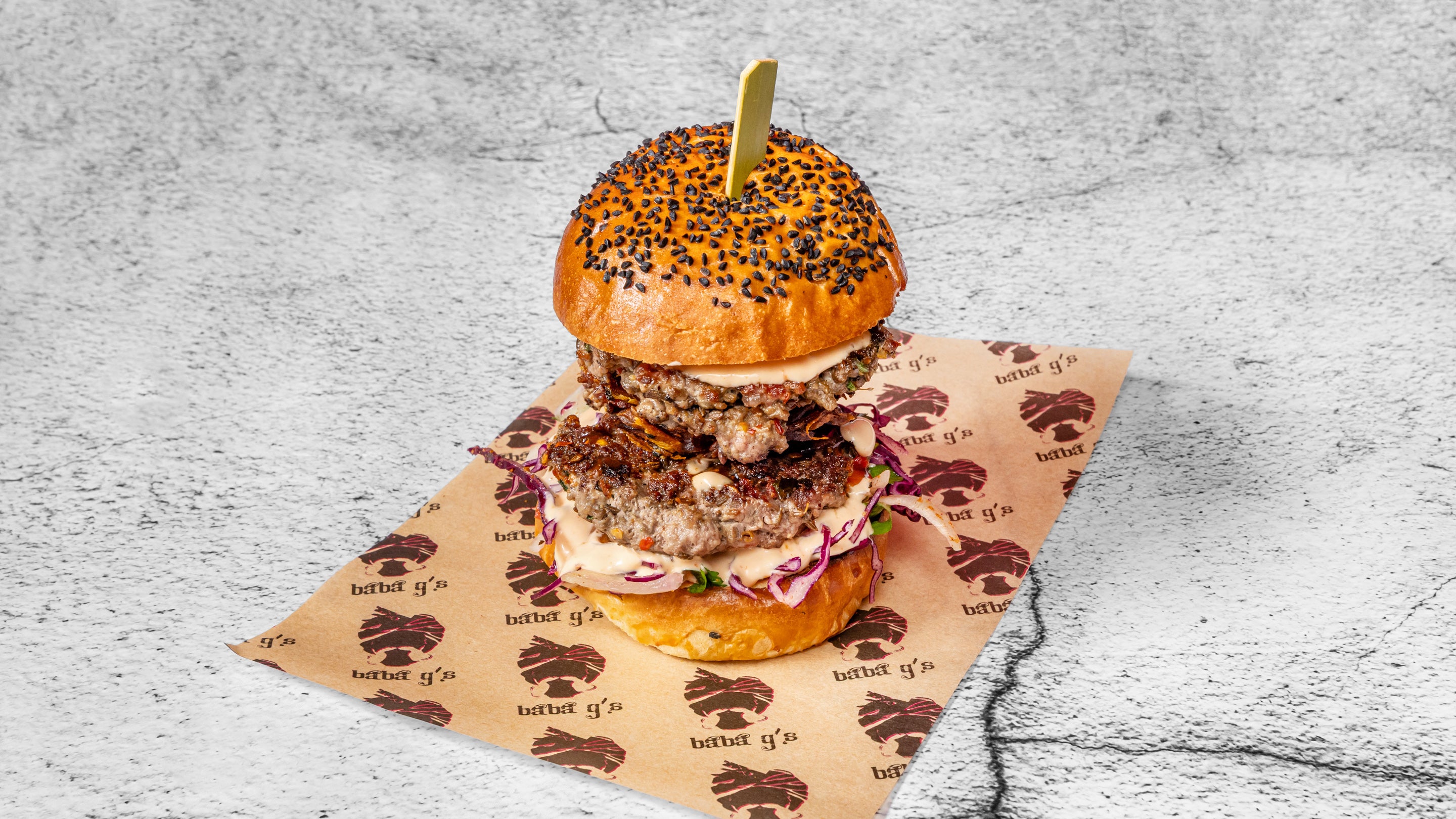 Naga Delhi Double Burger