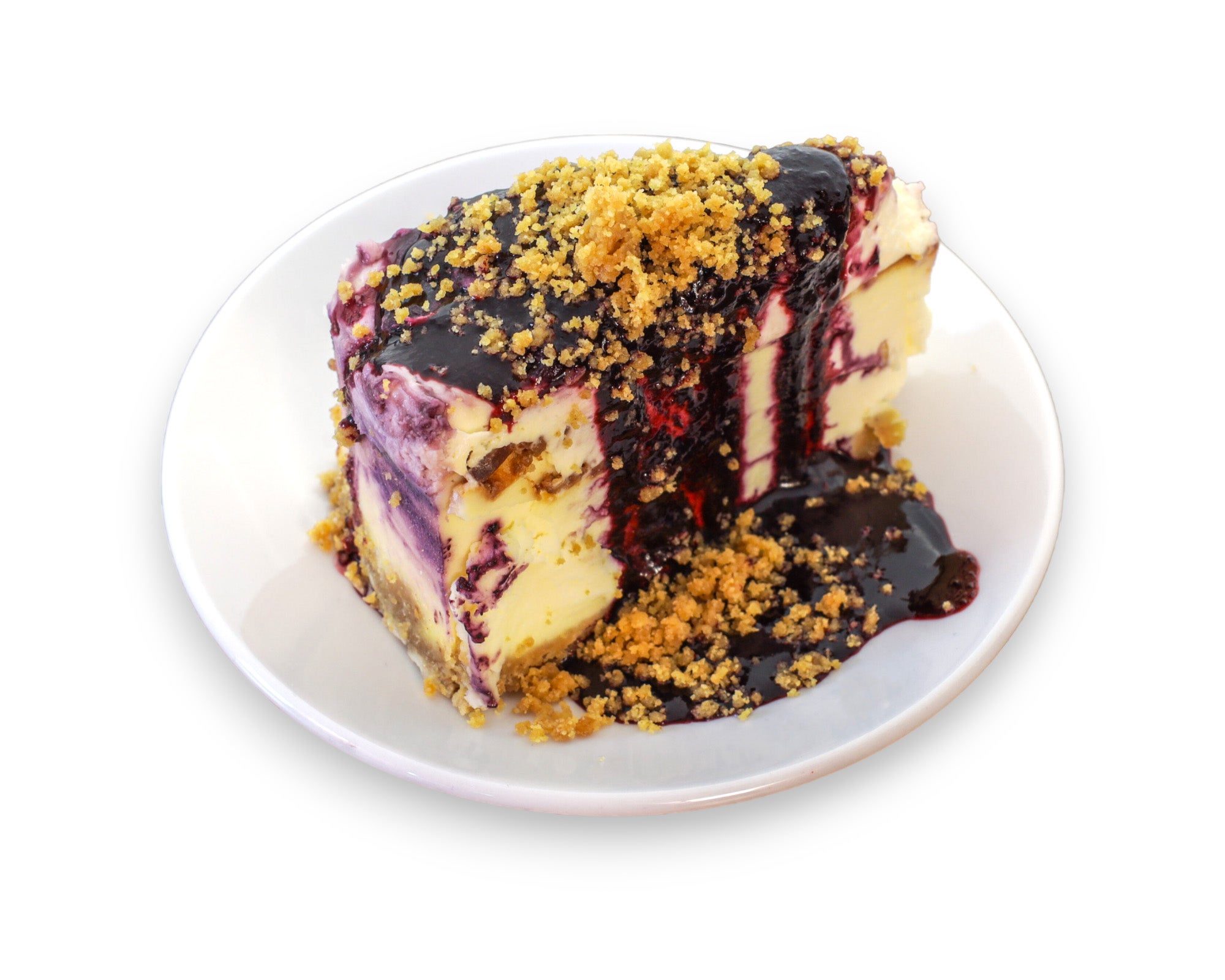 Wild Blueberry Crumble