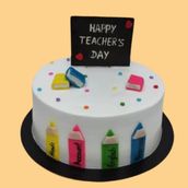 Happy Teachers Day Cake