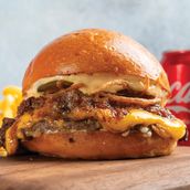 Brisket Jam Burger Meal 