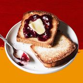Butter Jam Slice